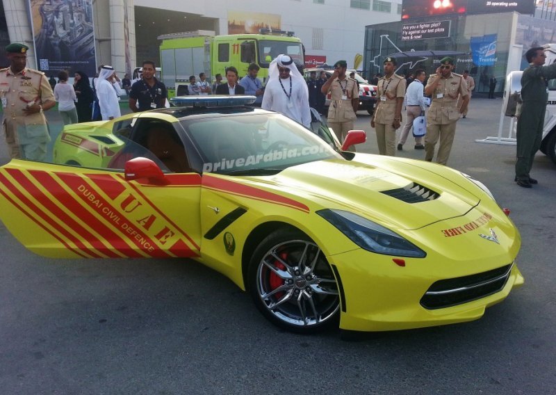 Vatrogasci u Dubaiju pribavili Corvette Stingray