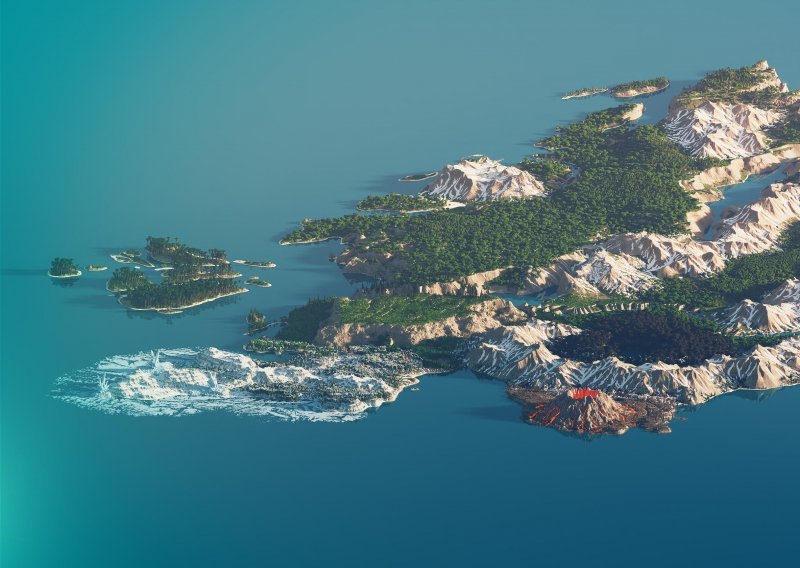 Zar karte u Minecraftu zbilja mogu biti ovako lijepe?