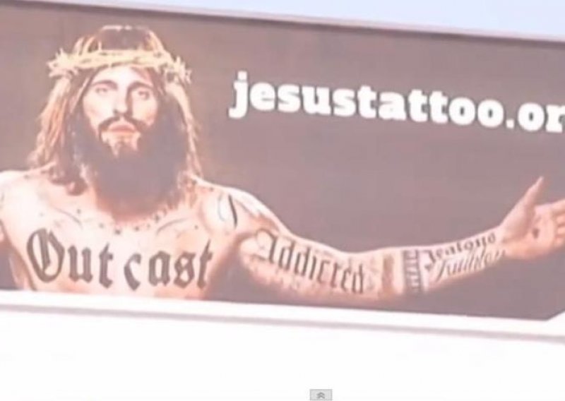 Tetoviranim Isusom šire poruku ljubavi