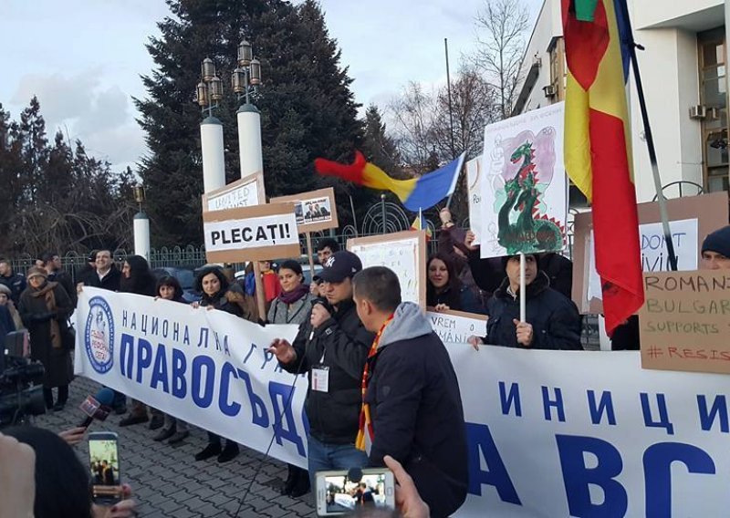 U Sofiji skup podrške Rumunjima, je li na redu i Bugarska?