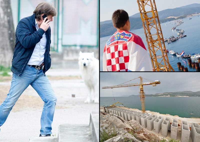 Blokirao Pelješki most pa poručio: Ja nemam veze s tim