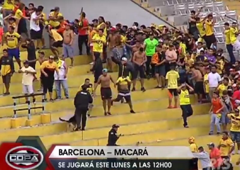 Drama na Barceloninom stadionu; navijački obračun noževima