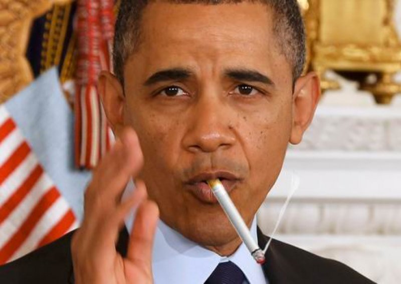 Obama prestao pušiti jer se boji - supruge