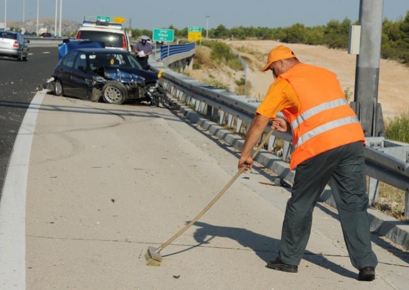 Na A1 prema Zagrebu vozi se otežano