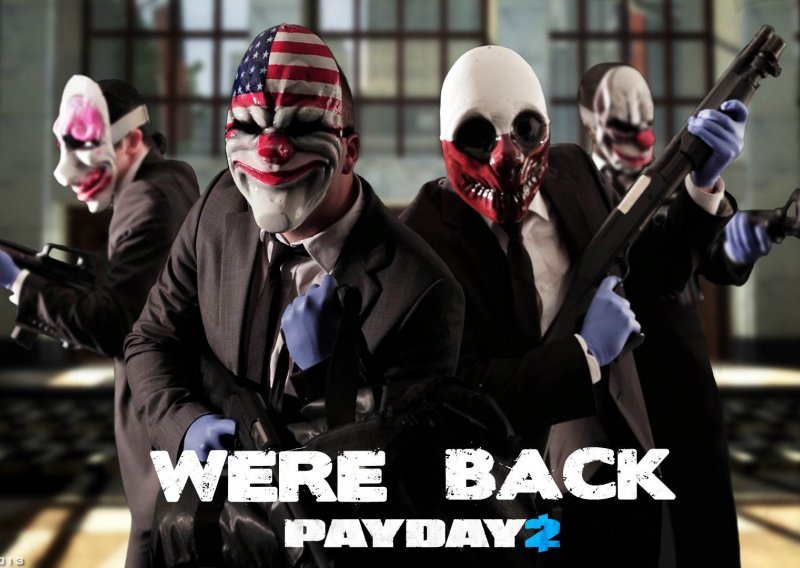 Požurite! Ugrabite izvrsnu videoigru Payday 2 potpuno besplatno