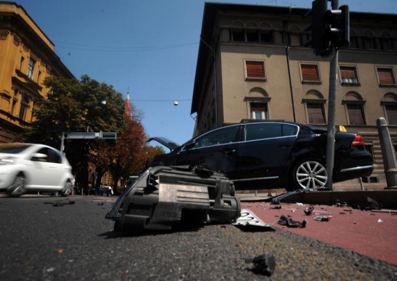 Sudarila se četiri automobila u centru Zagreba