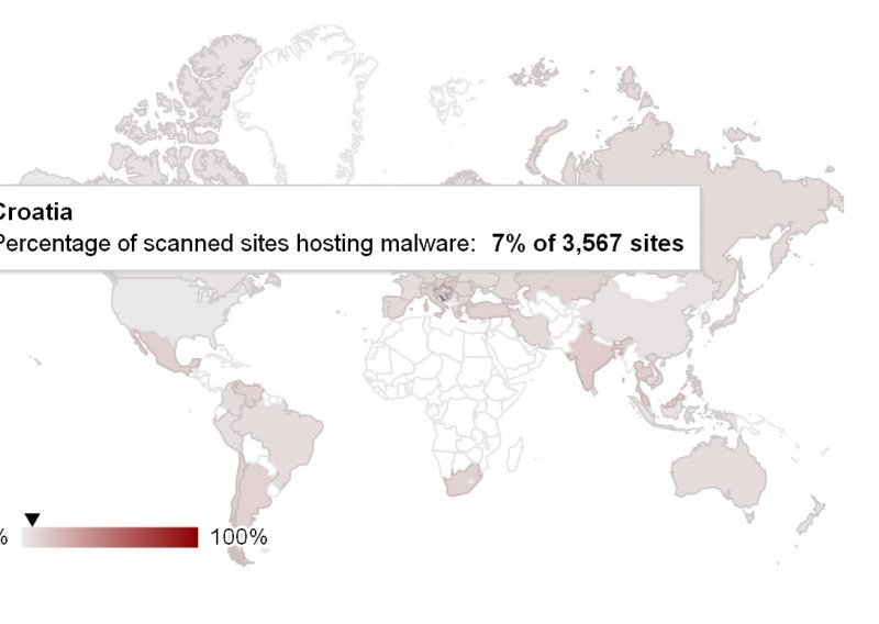 Googleova karta otkriva gdje vrebaju hakeri