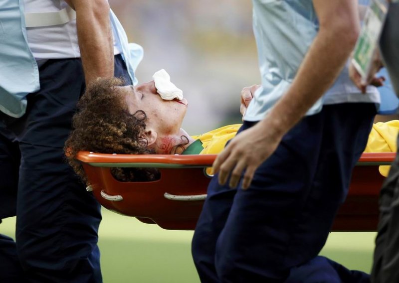 Teška ozljeda Davida Luiza zasjenila pobjedu Brazila