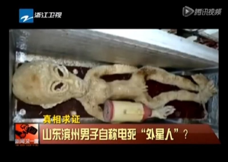 Kinez tvrdi da ima vanzemaljca u zamrzivaču