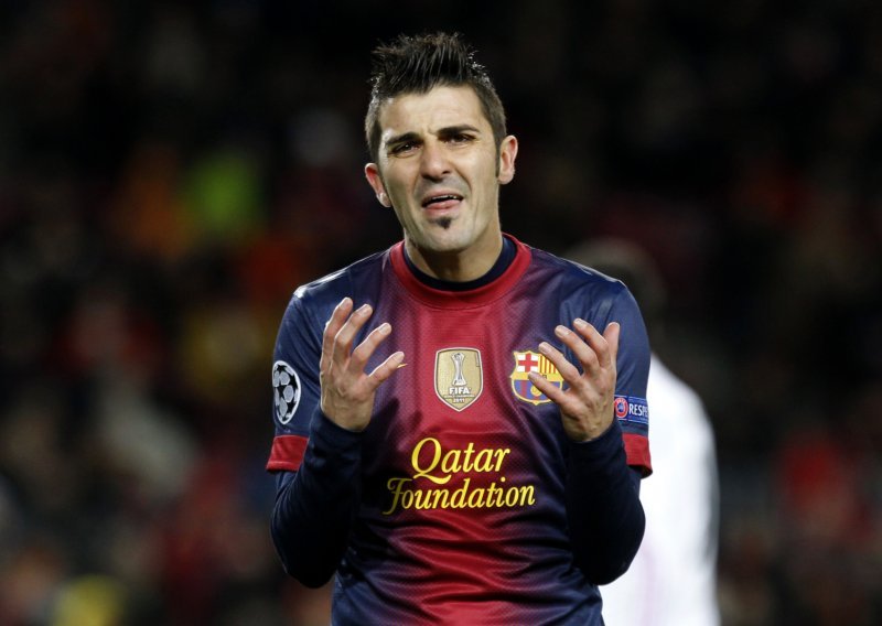 David Villa vrlo blizu prelasku iz Barce u Tottenham?