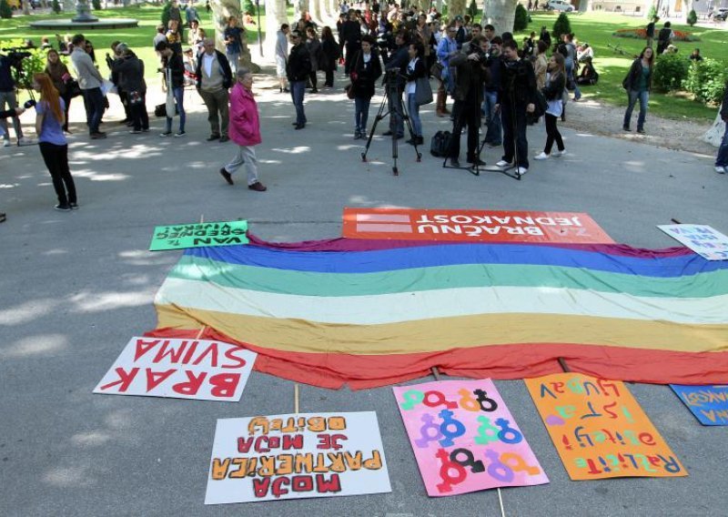 March for Marital Equality takes place in Zagreb