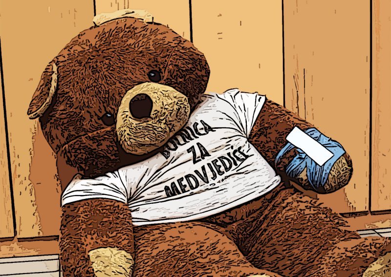 Liječenjem medvjedića liječi se dječji strah od bolnica