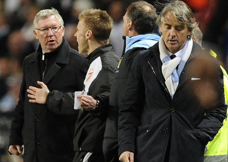 Ferguson: Mancini se stalno žali; Mancini: United je u prednosti