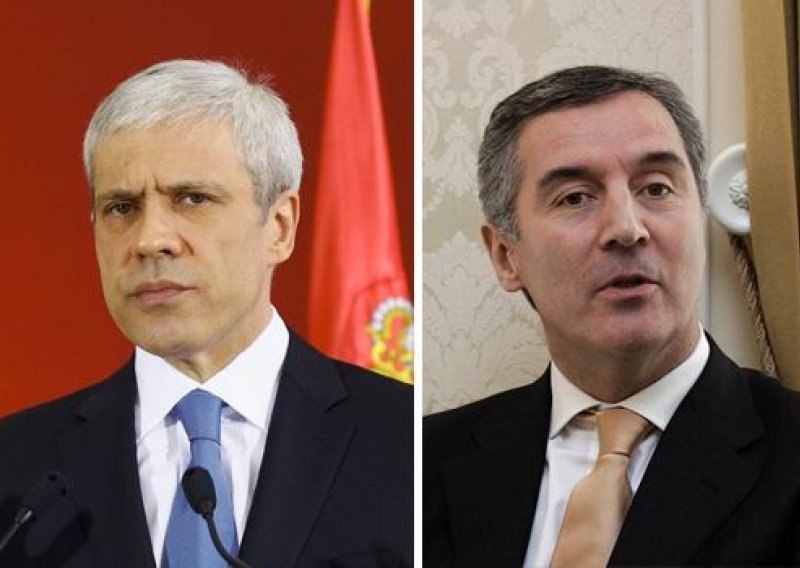 Zakačili se Milo Đukanović i Boris Tadić