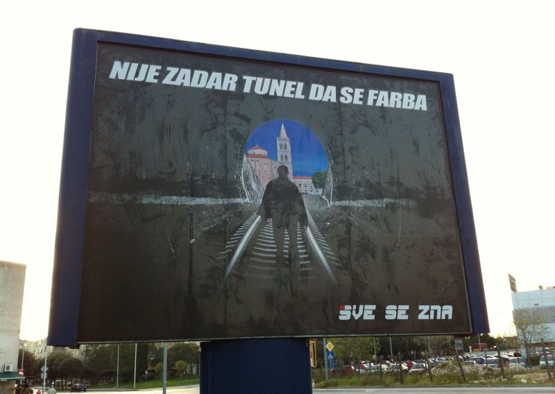 'Nije Zadar tunel da se farba!'