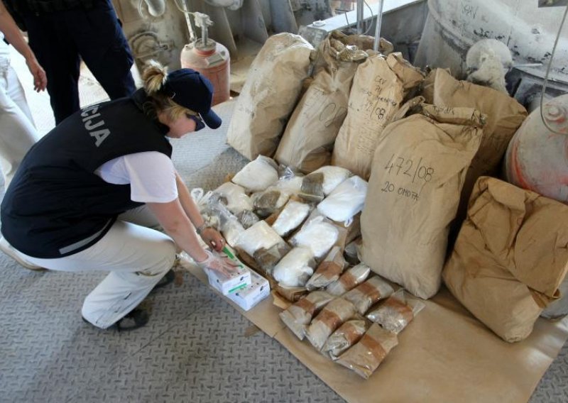 TNT seized alongside drugs in regional police operation