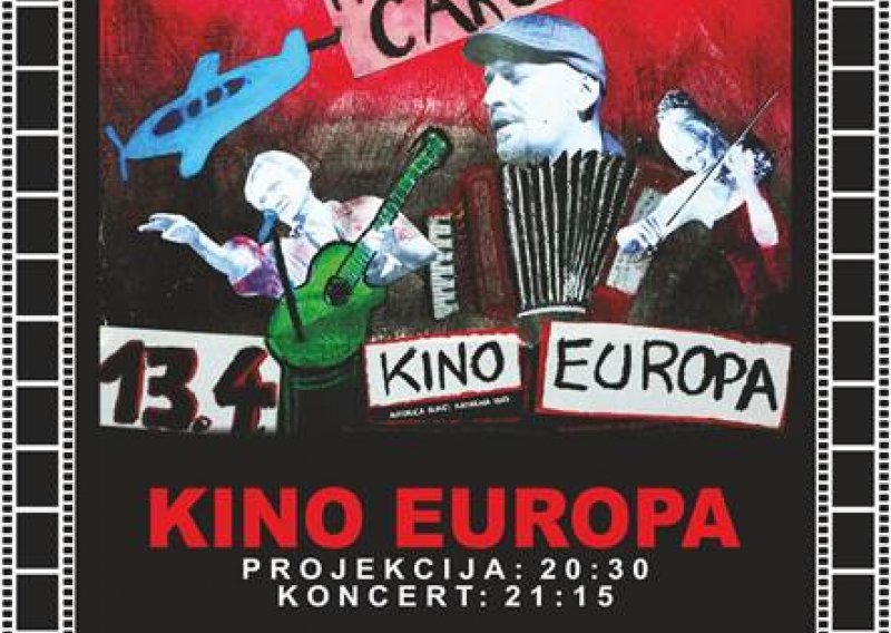 Odabran plakat zagrebačkog koncerta Rundek Cargo Trija