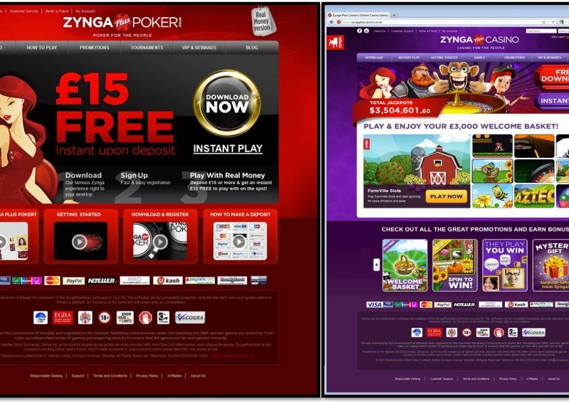 Zynga nudi Poker za 'pravi' novac