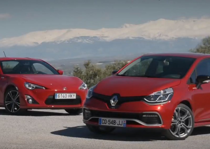 Novi Renault Clio RS protiv Toyote GT86