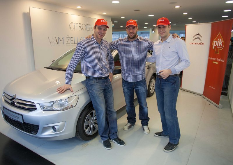 Dario Kostović i Saša Martinović uručili ključeve novog Citroëna C-Elyséea
