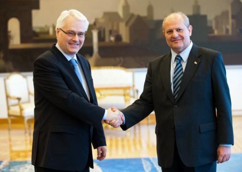 Srbijanski ministar vanjskih poslova s Josipovićem i Lekom