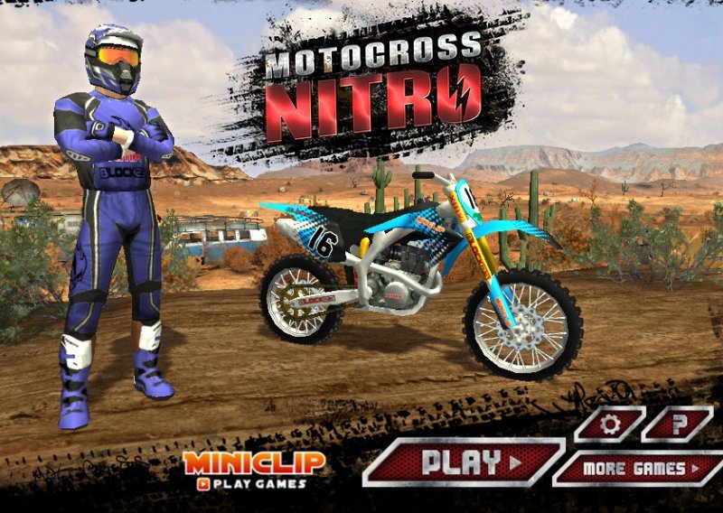 PlayToy Igra Dana: Motocross NITRO