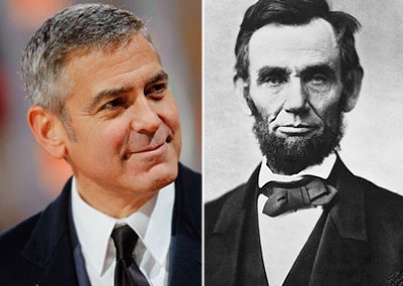 Clooney je daleki rođak Abrahama Lincolna