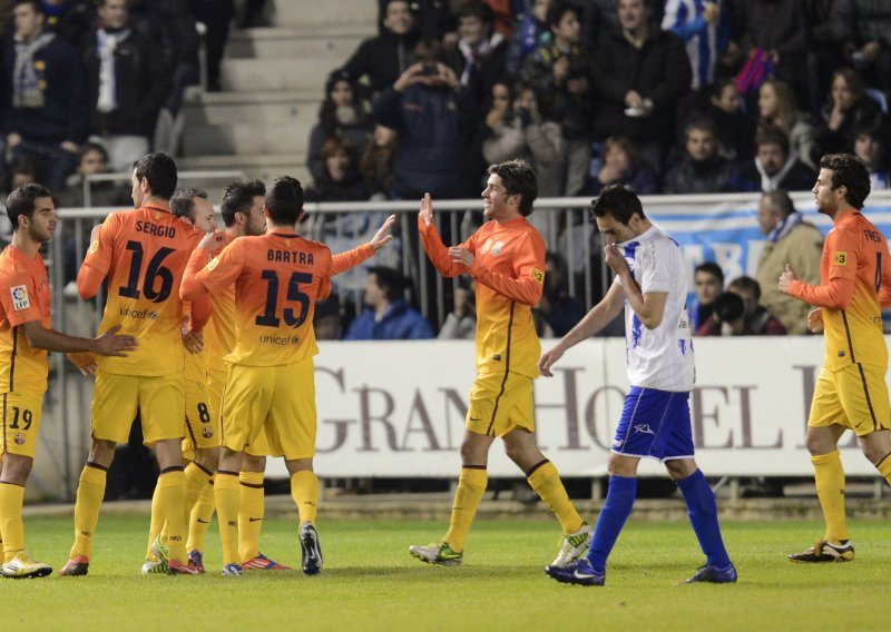 Barca i bez Messija lako protiv trećeligaša