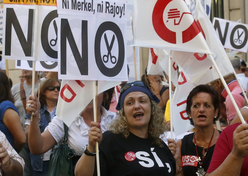 Madrid okupirali prosvjednici u znak otpora protiv štednje