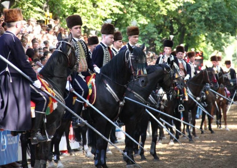 Alkara zbacio konj, zaletio se u publiku i ozlijedio dvije osobe