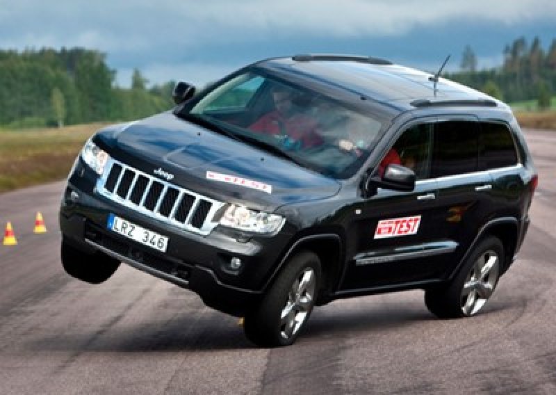 Grand Cherokee pao na ponovljenom testu izbjegavanja losa