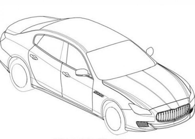 Novi Maserati Quattroporte procurio iz patentnog ureda
