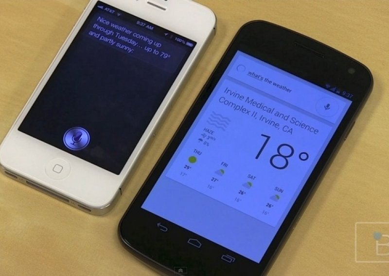 Siri vs. Google pretraživanje