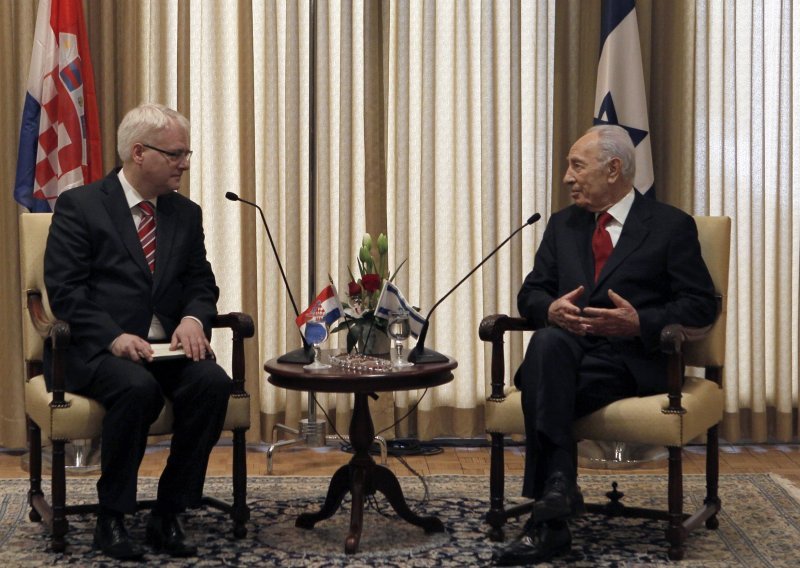 Croatian, Israeli presidents hold talks