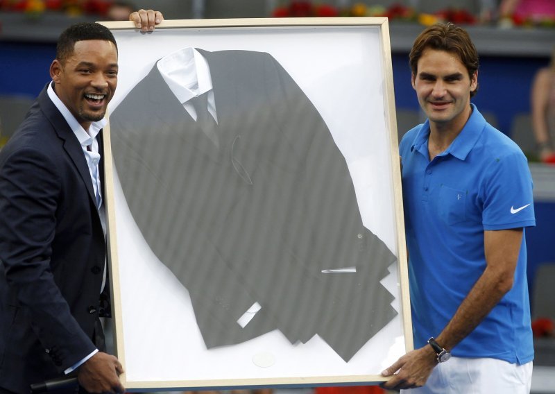 Glumac Will Smith iznenadio Federera poklonom