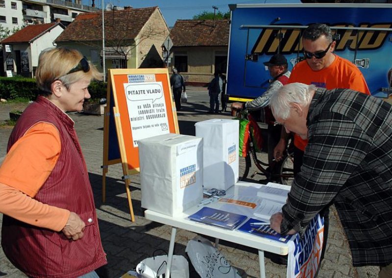 Akciju propitivanja ministara laburisti šire po Hrvatskoj