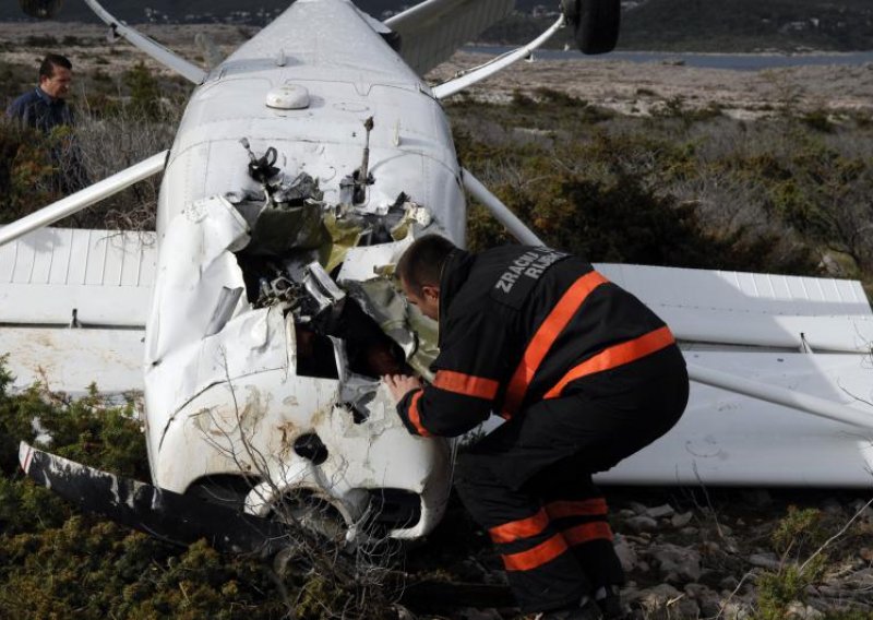 Cessna prisilno sletjela na Krku, Rus i Čeh neozlijeđeni