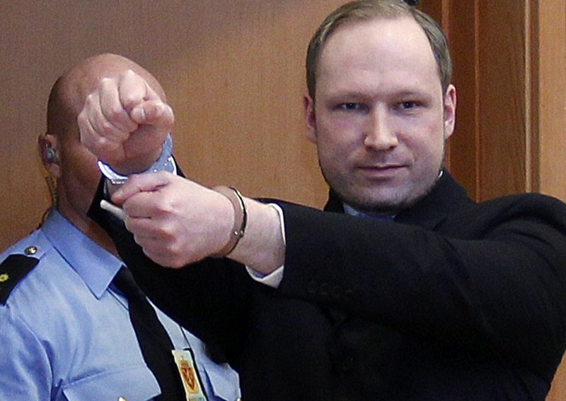 Norveški krvnik Breivik proglašen uračunljivim
