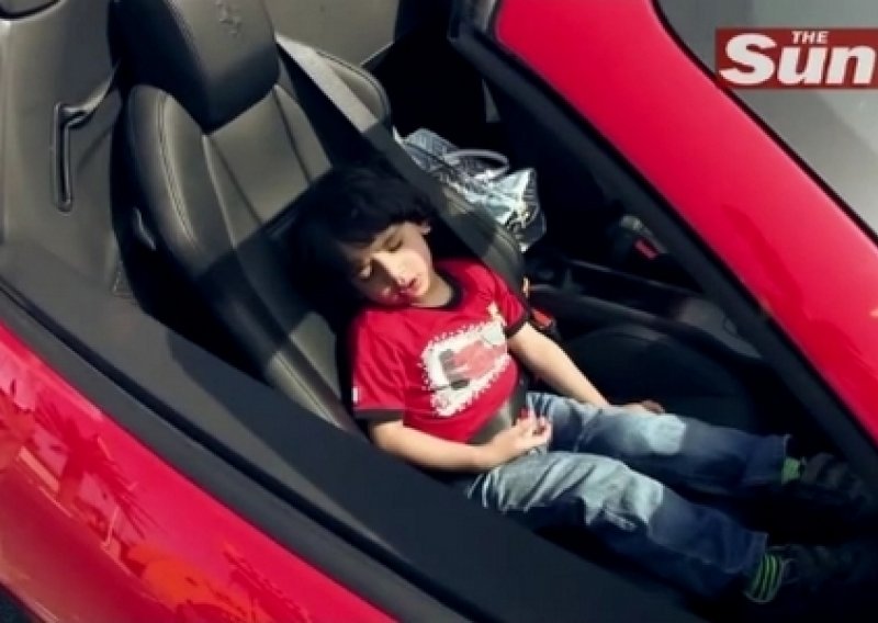 Šeikov sin može zaspati samo u Ferrariju