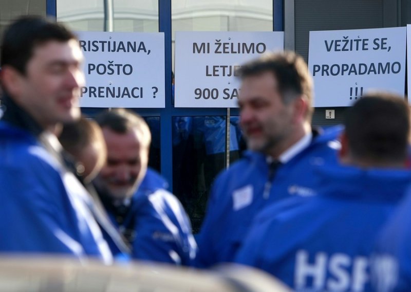 Propali pregovori Uprave i sindikata, radnici Croatia Airlinesa idu u štrajk