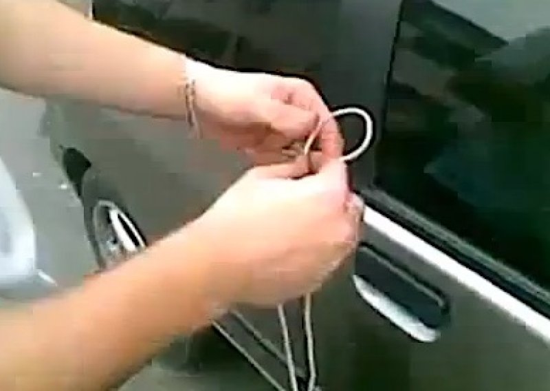 Otključajte vlastiti automobil - vezicama