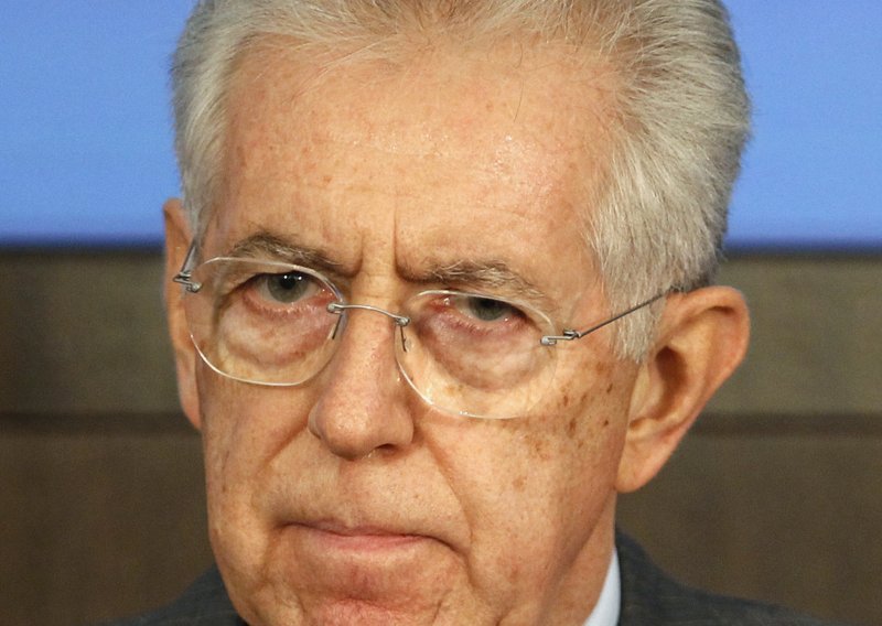 Monti: financijski potresi se ne stišavaju