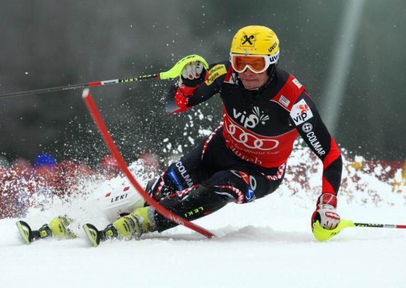 Kostelic second in World Cup slalom in Adelboden