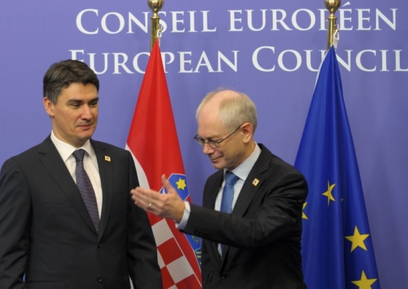 Van Rompuy expects smooth ratification of Croatia's accession treaty