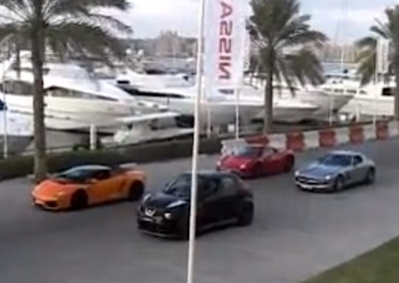 Nissan Juke-R 'ispeglao' Ferrari, Lamborghini i Mercedes