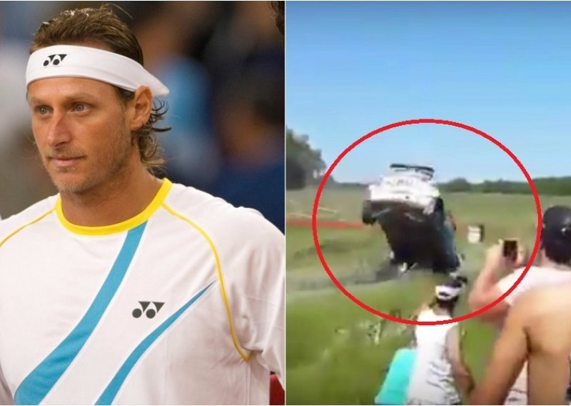 Spektakularna nesreća slavnog argentinskog tenisača!