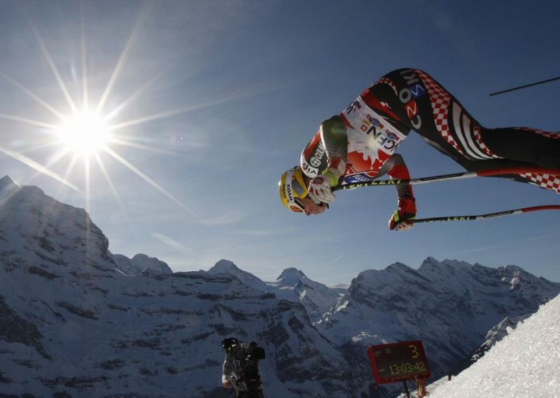 Kostelic wins Wengen super-combined, Zrncic Dim fifth