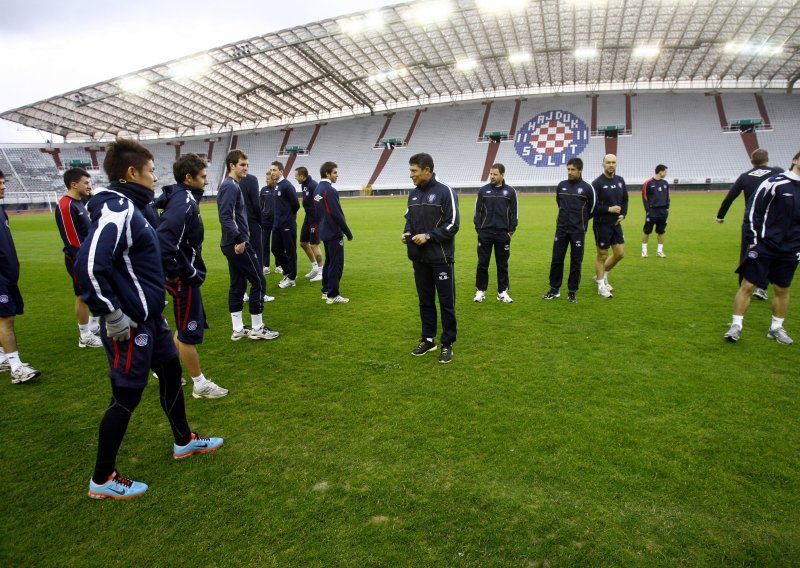 Prvo pojačanje Hajduka Milović odradio trening
