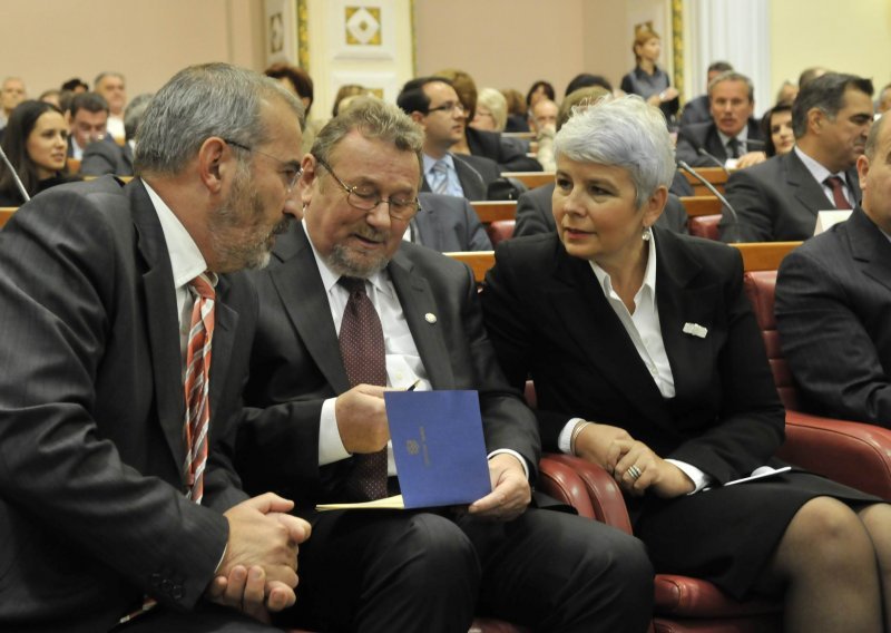 Kosor and Seks elected parliament deputy speakers