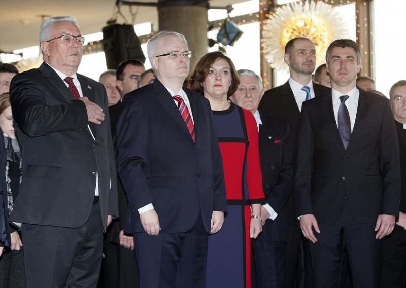 Josipovic gives Christmas reception